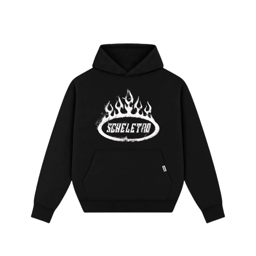 Scheletno Black Hoodie