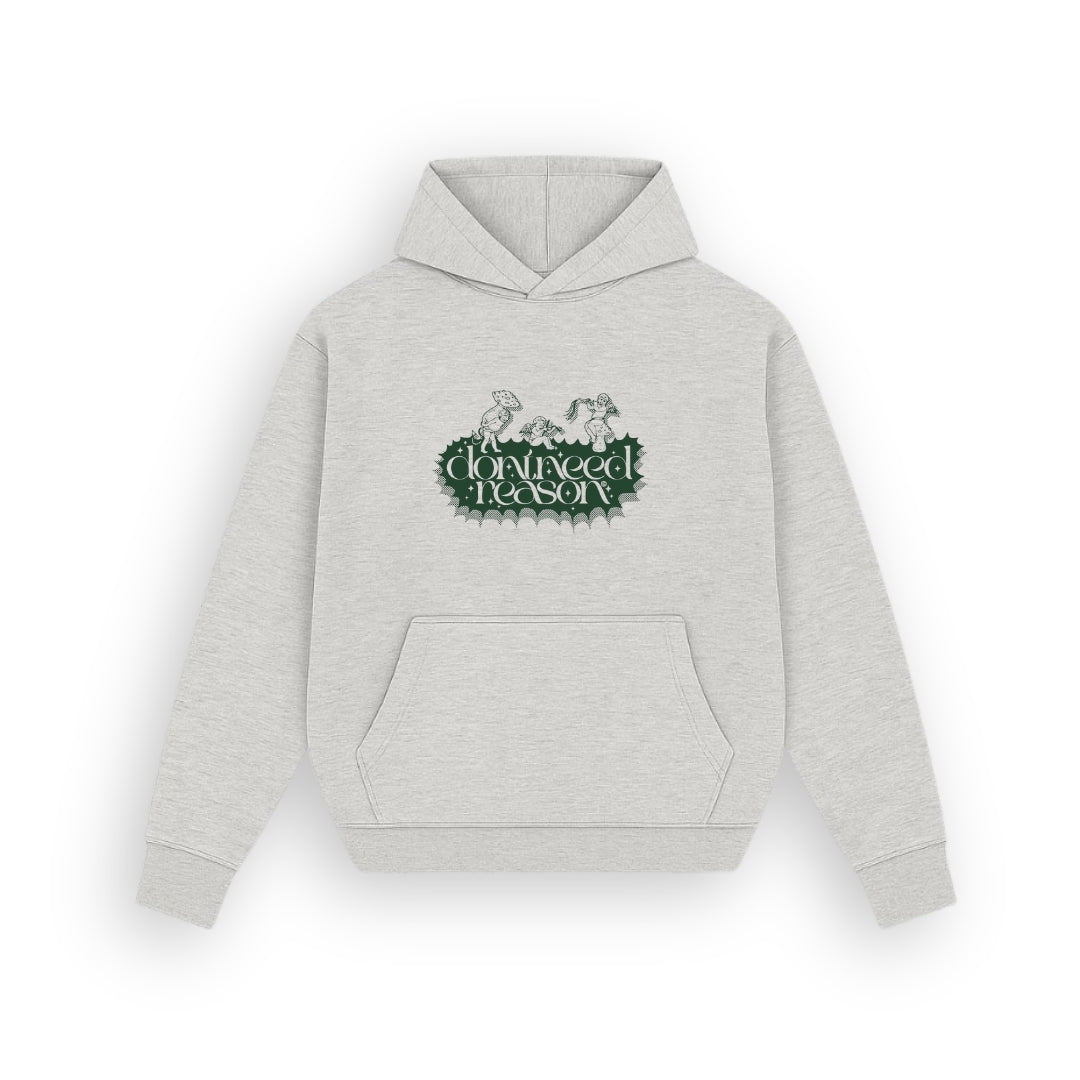 Reason Heather Grey Hoodie