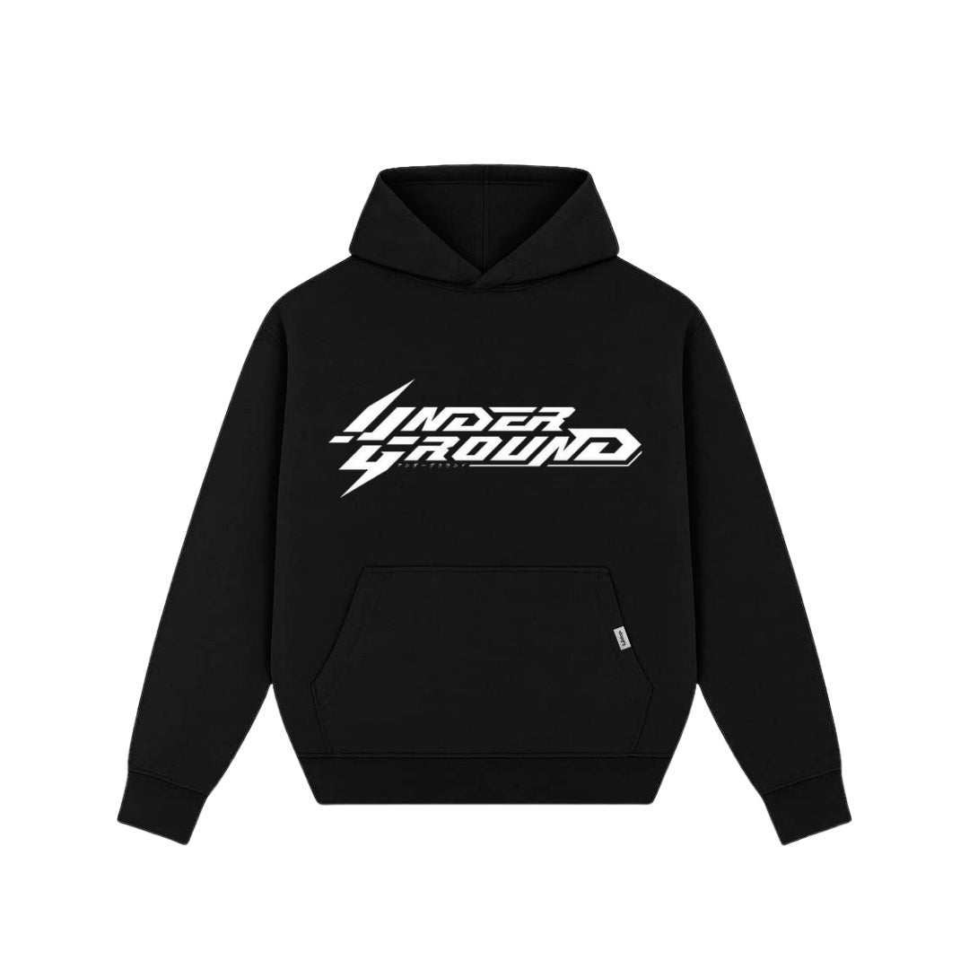 Under Ground Black Hoodie