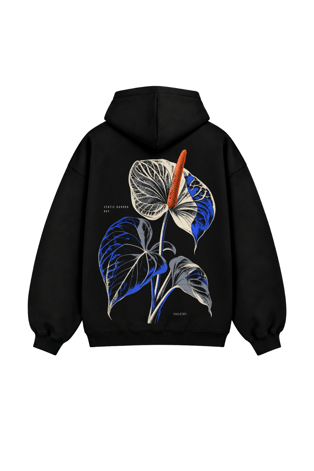 Black Static Garden - 004 Hoodie