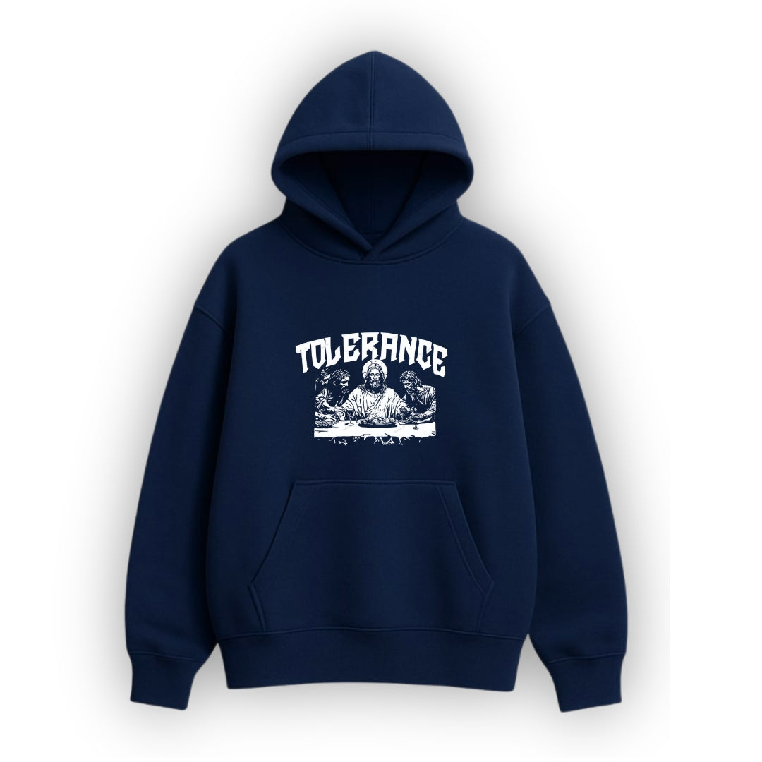 Tolerance Navy Blue Hoodie