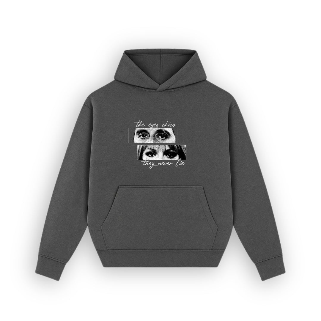 Eyes Don't Lie Malaysian Grey Hoodies