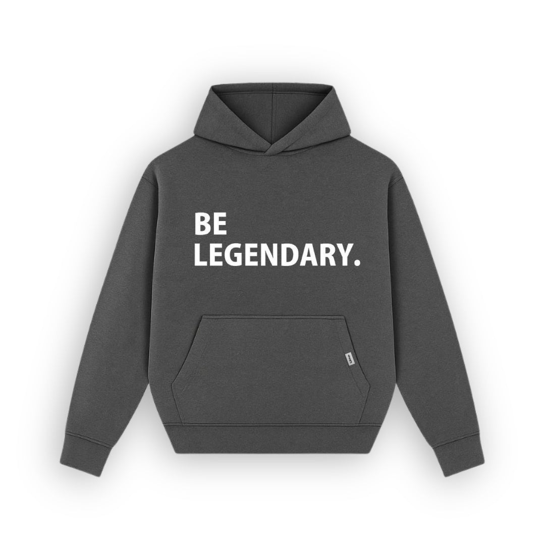 Be Legendary Malaysian Grey Hoodie