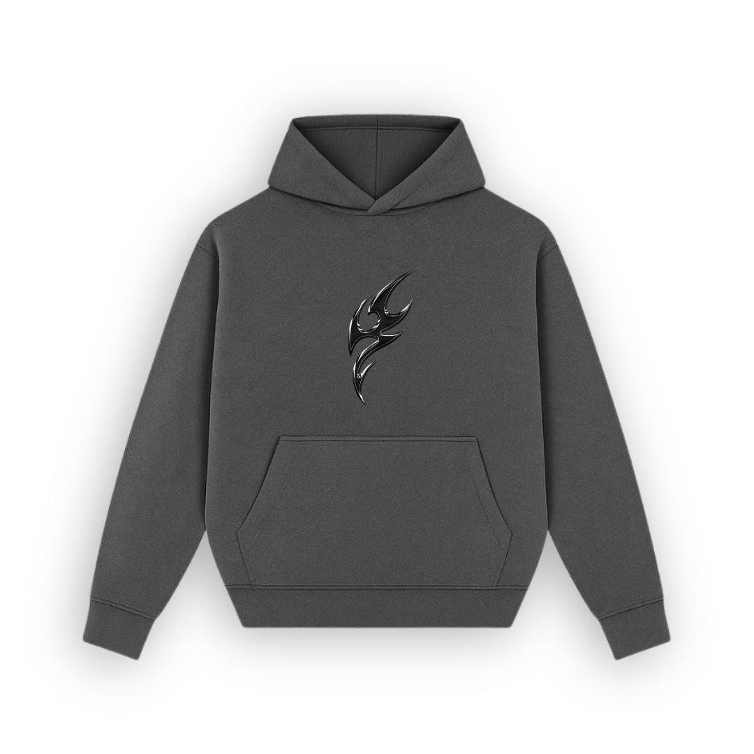 Metallic Malaysian Grey Hoodies