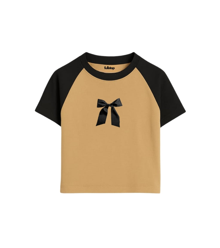 Black Ribbon Baby Tee