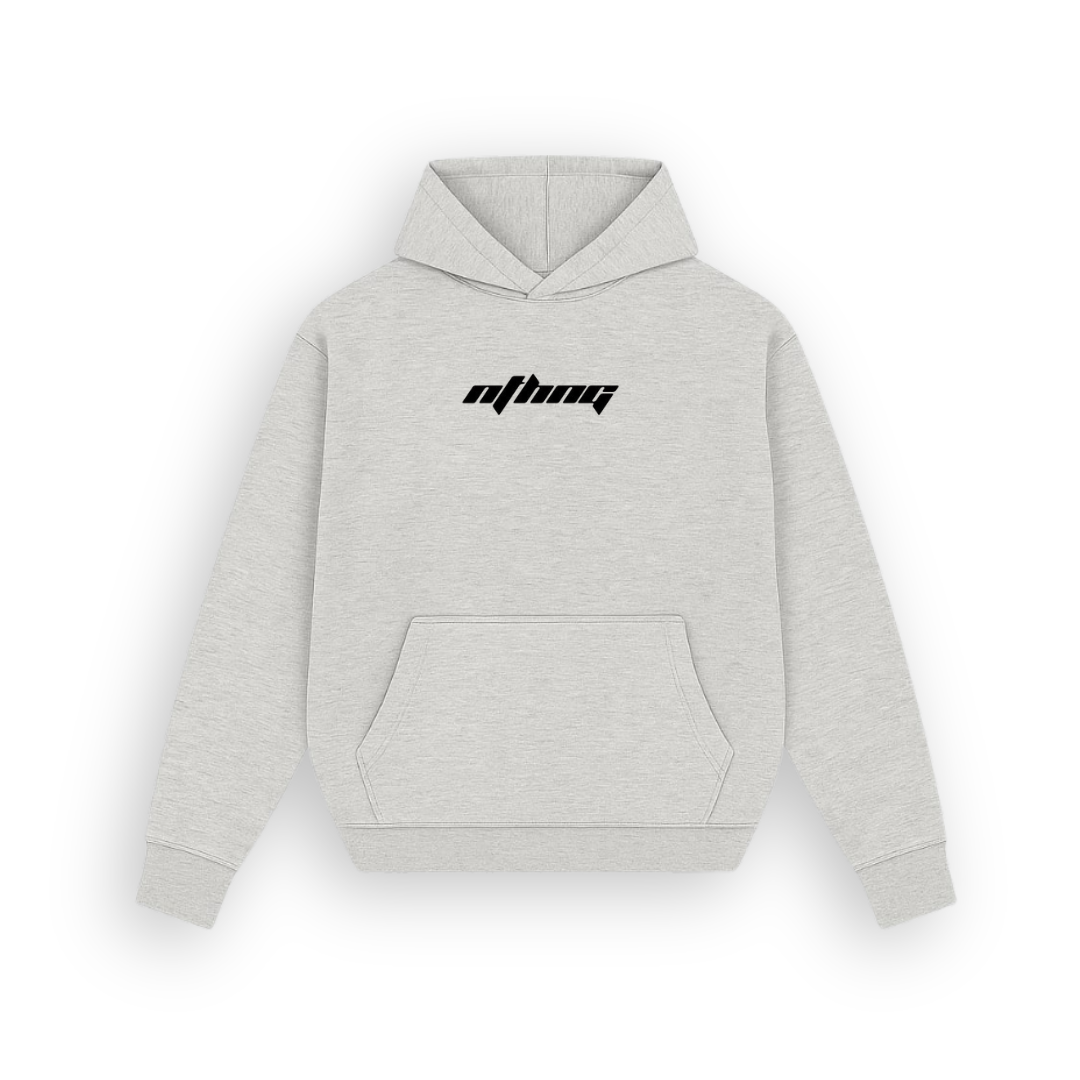 Nothing Heather Grey Hoodie.