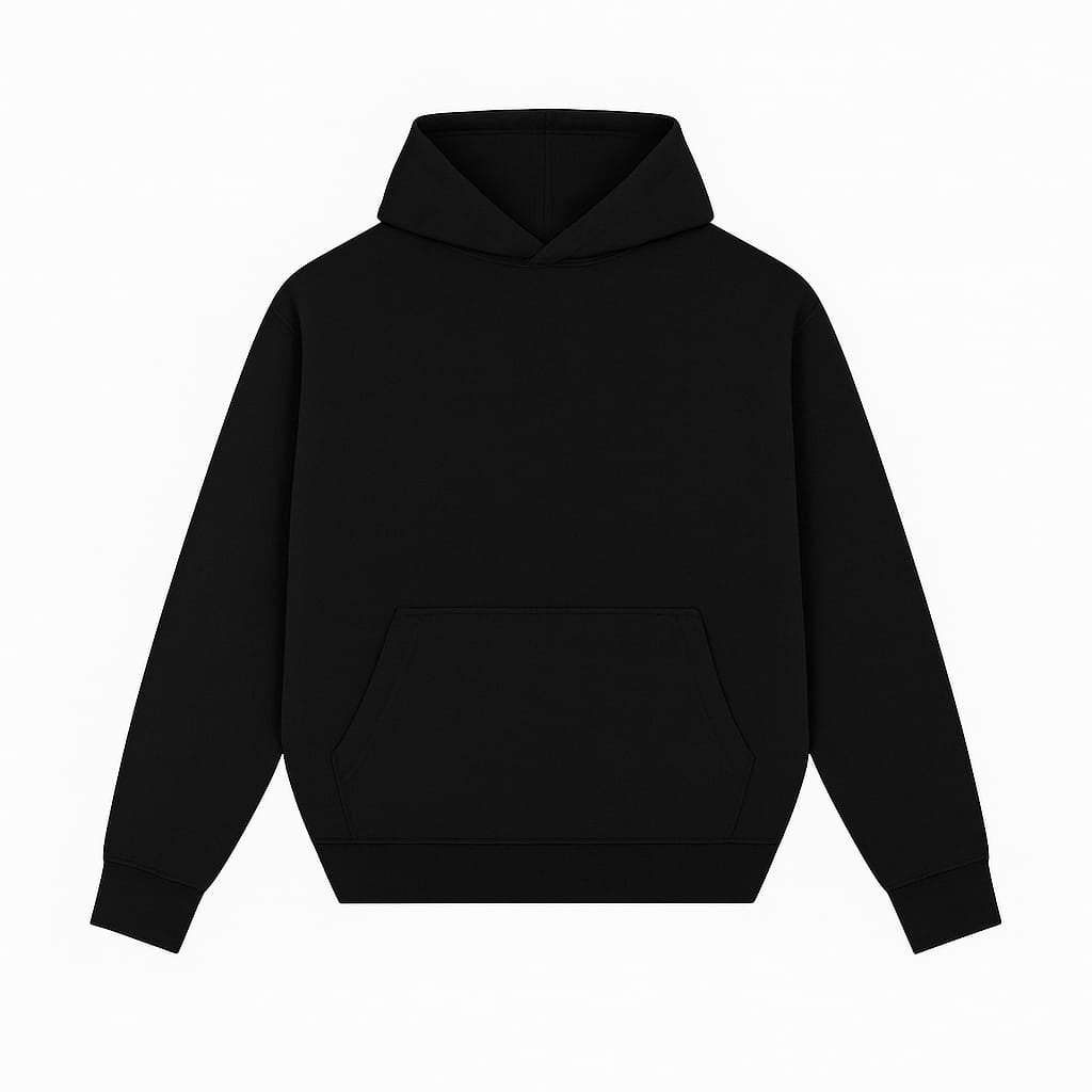 Boundary Black Hoodie