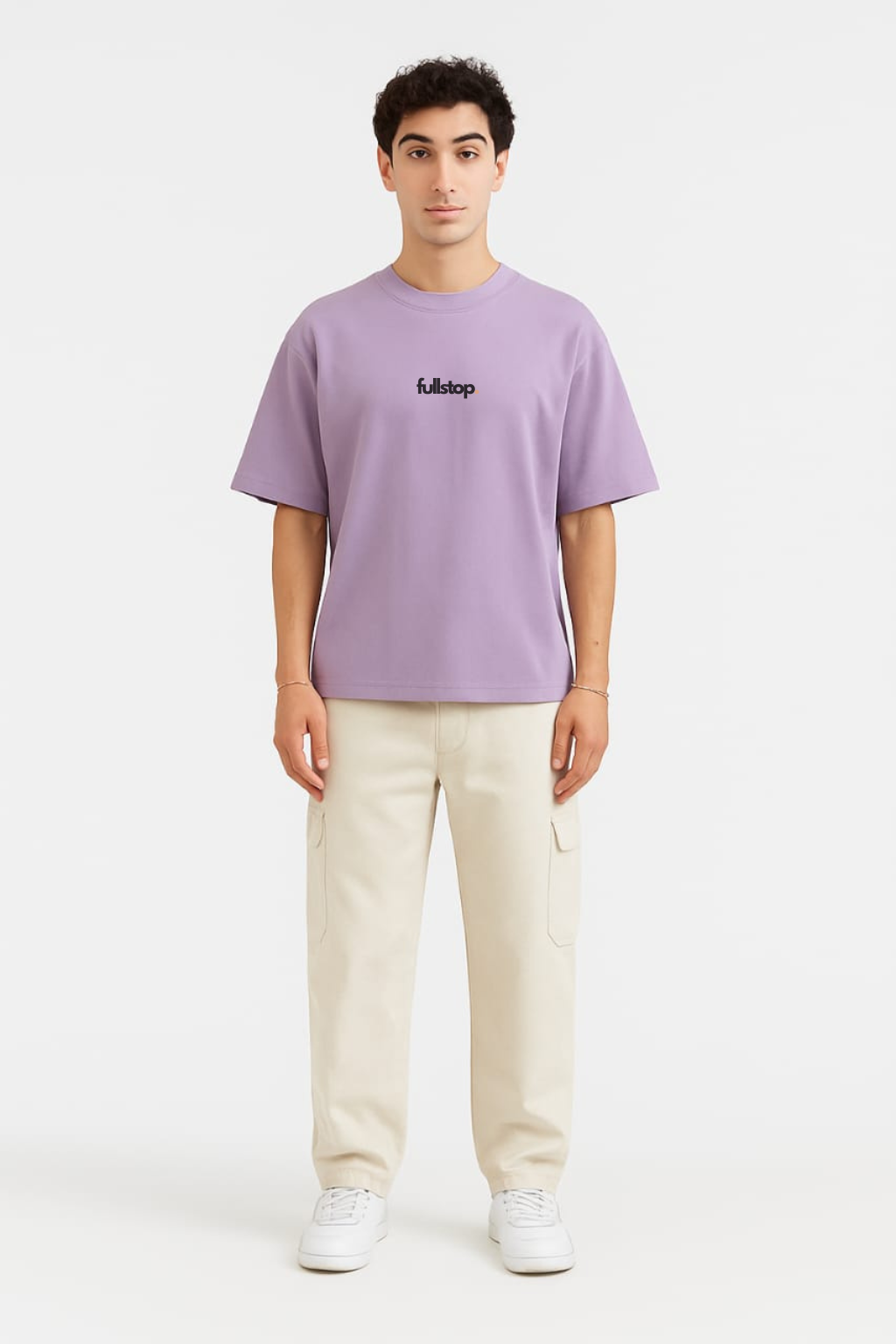 Lilac Essential Oversize Tee