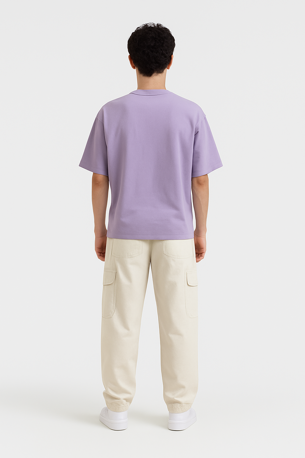 Lilac Essential Oversize Tee