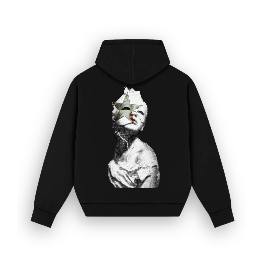 Clay Mask Hoodie.