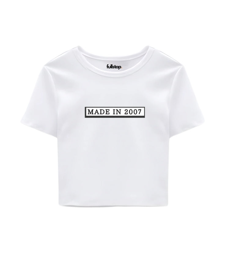 Made in 2007 Baby Tee