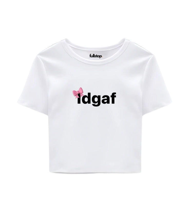 idgaf Baby Tee