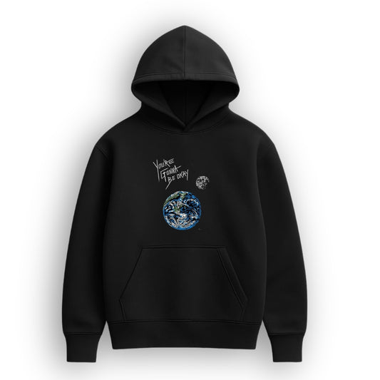 You're Not Okay Black Hoodie