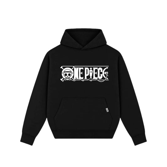 One Peice Black Hoodie
