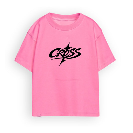 Cross Pink Oversize Tee