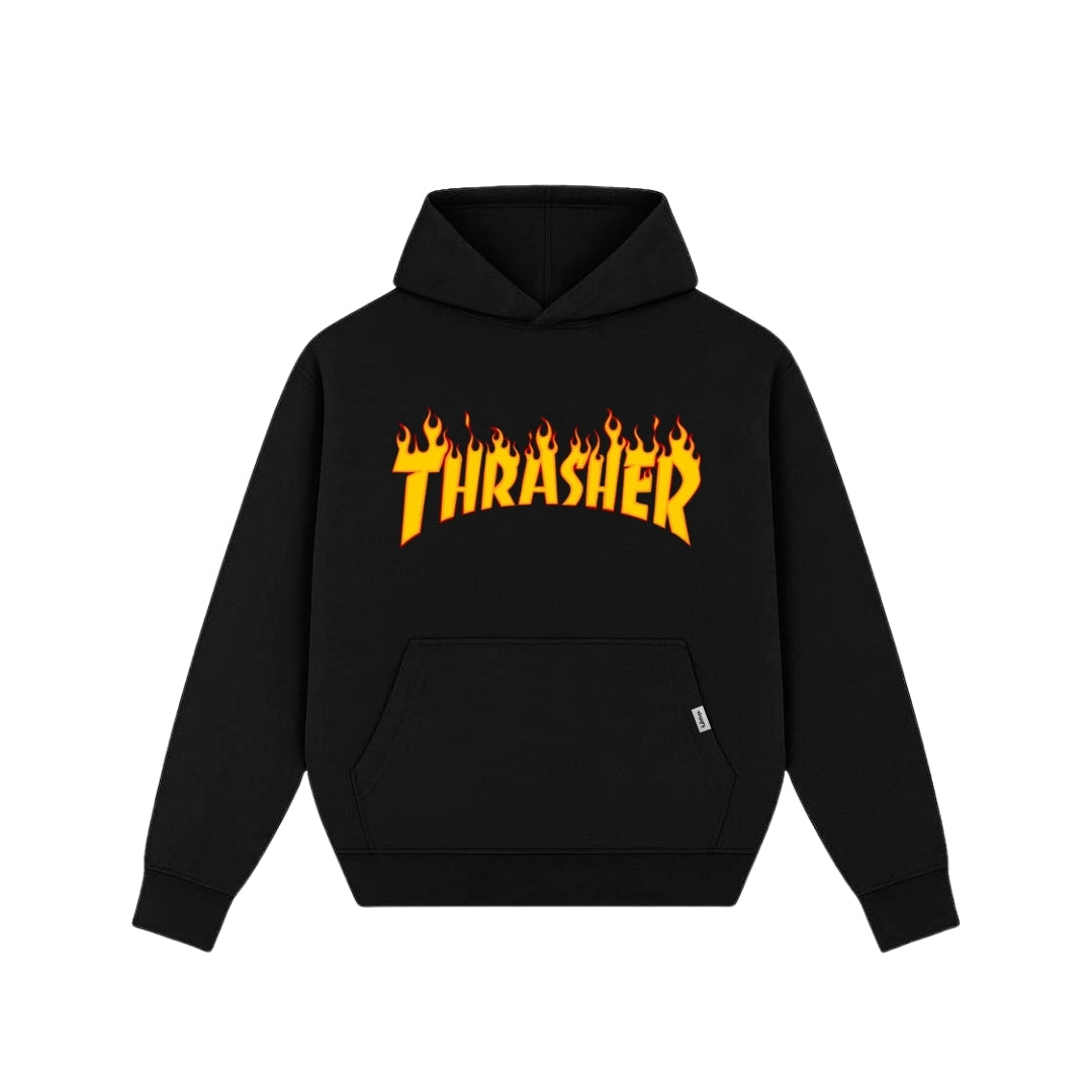Thrasher Black Hoodie