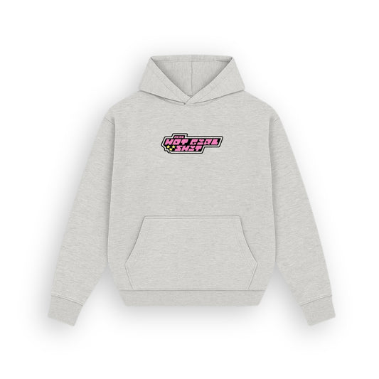 Girl Shit Heather Grey Hoodie