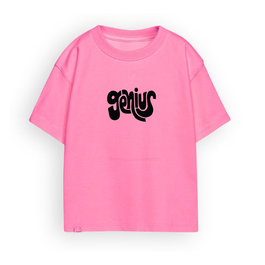 Genius Pink Oversize Tee