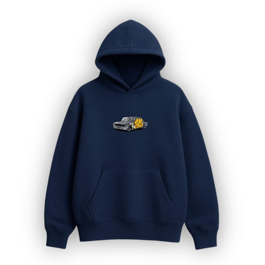 Surf Navy Blue Hoodie