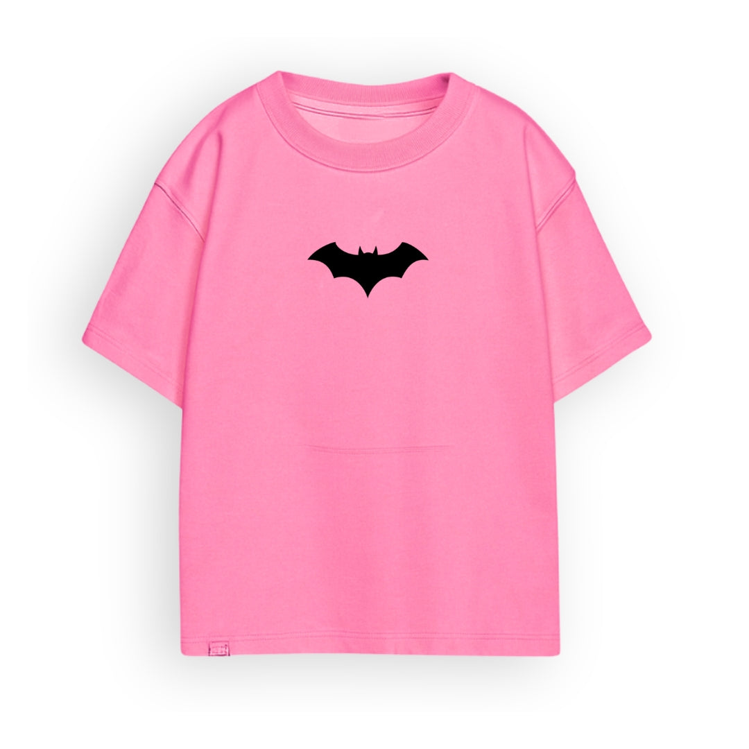 Bat Pink Oversize Tee