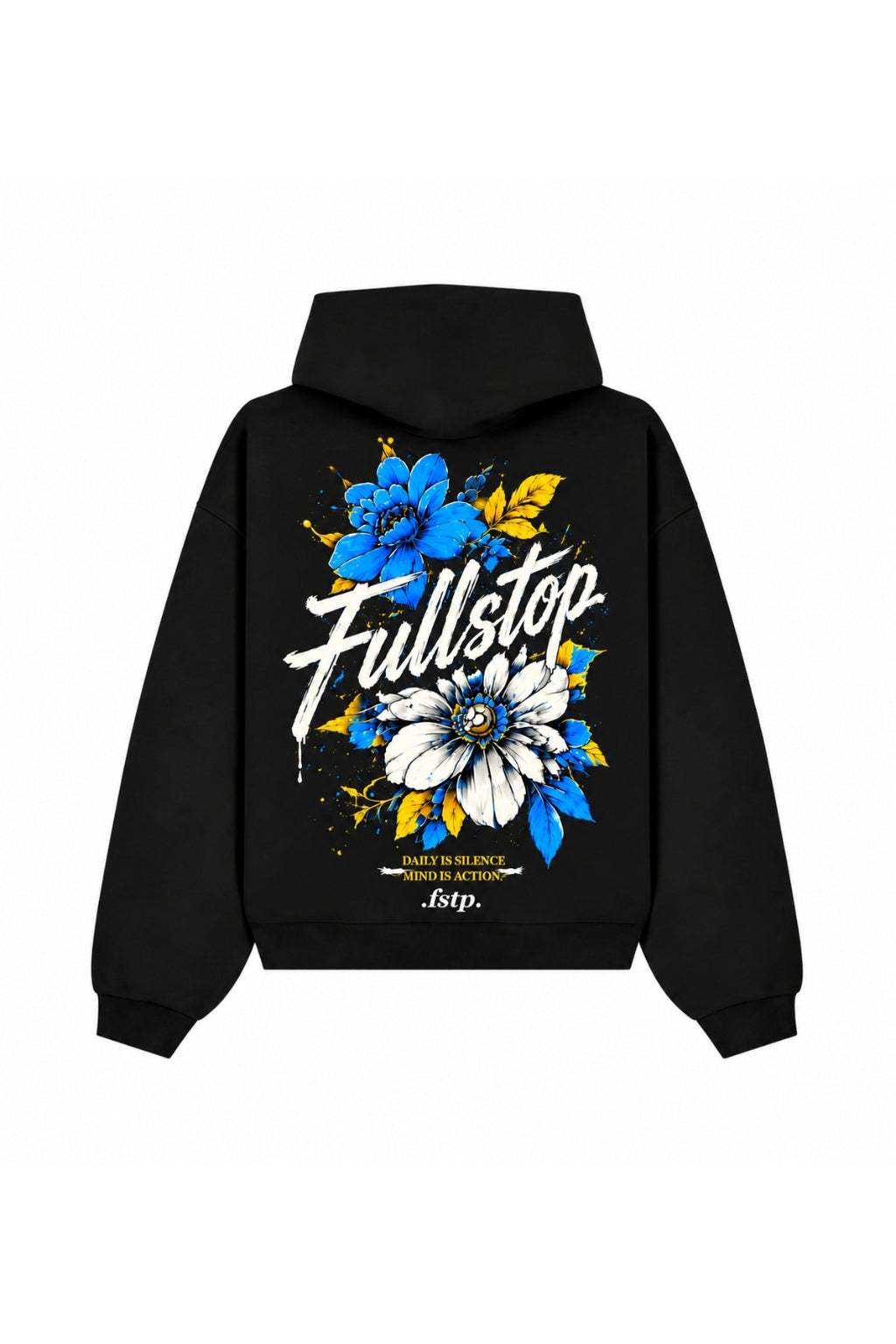 Black Bloom Hoodie