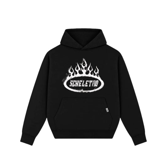 Scheletno Black Hoodie