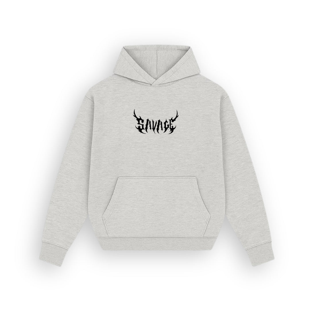 Slang Heather Grey Hoodie