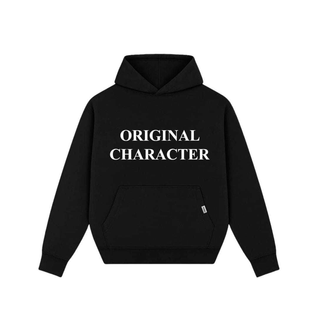 Original Character Black Hoodie