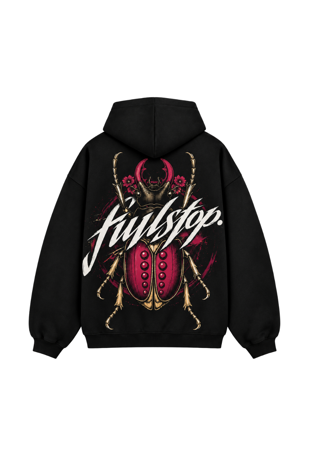 Black Red Reign Hoodie