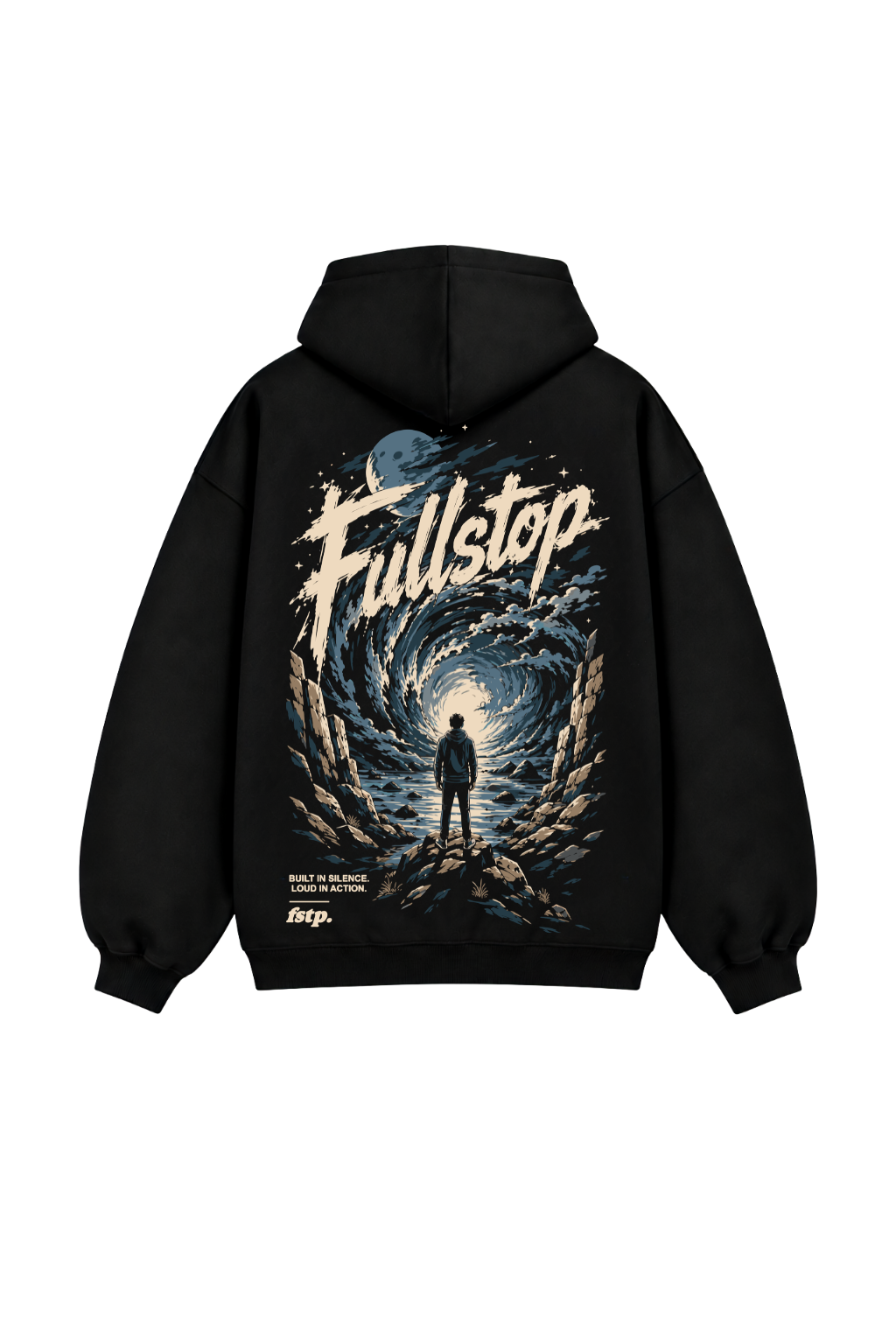 Black Vortex Hoodie