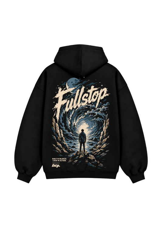 Black Vortex Hoodie