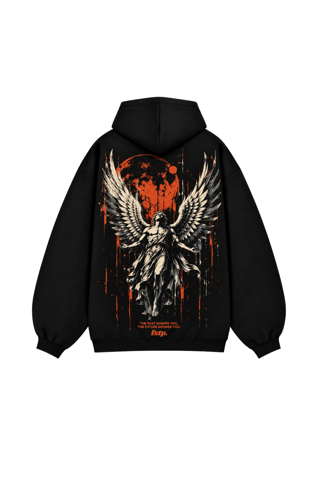 Black Ascent of Run Hoodie