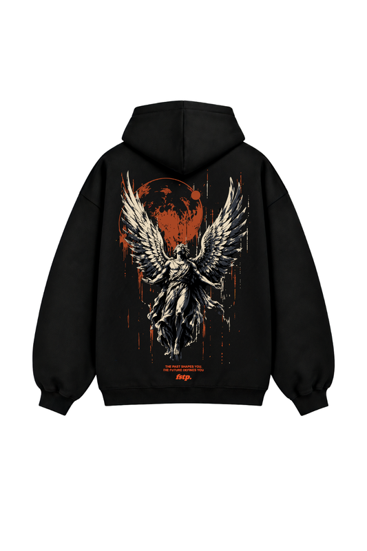 Black Ascent of Run Hoodie