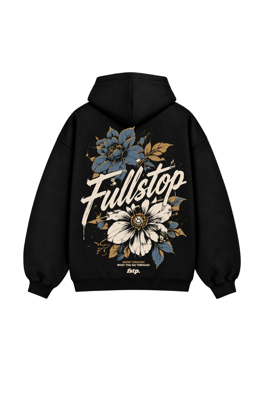Black Bloom Hoodie