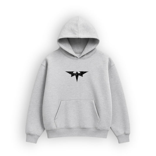 Wings Heather Grey Hoodie