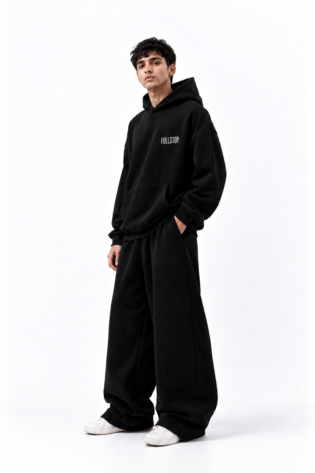 Black Pause-001 Hoodie