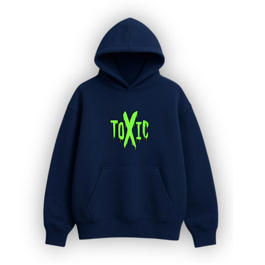 Toxic Devil Navy Blue Hoodie