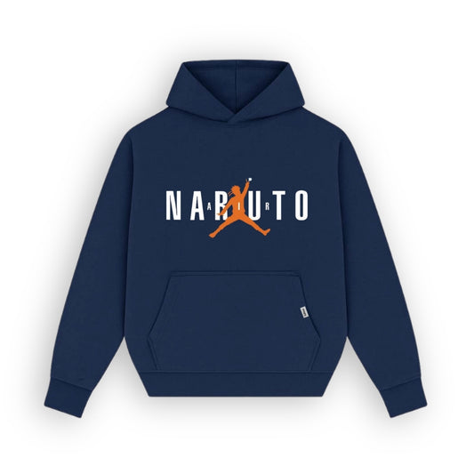 Naruto Air Navy Blue Hoodie
