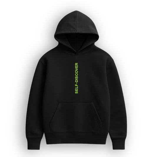 Self Discover Black Hoodie