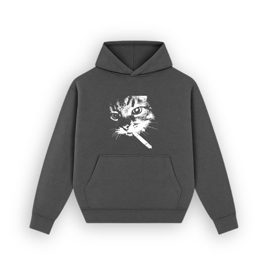 Cat Mode Malaysian Grey Hoodies