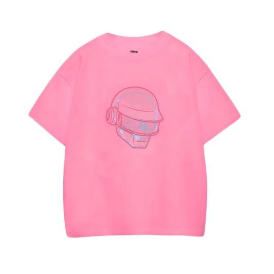 Mode On Pink Oversize Tee
