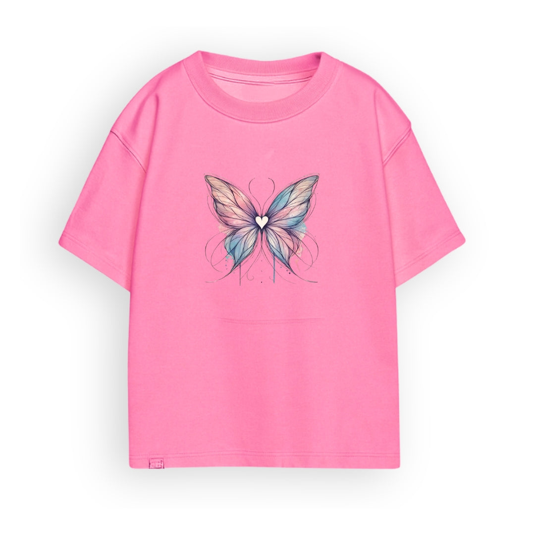 Tinker Pink Oversize Tee