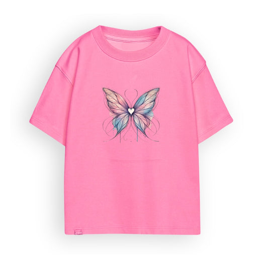Tinker Pink Oversize Tee