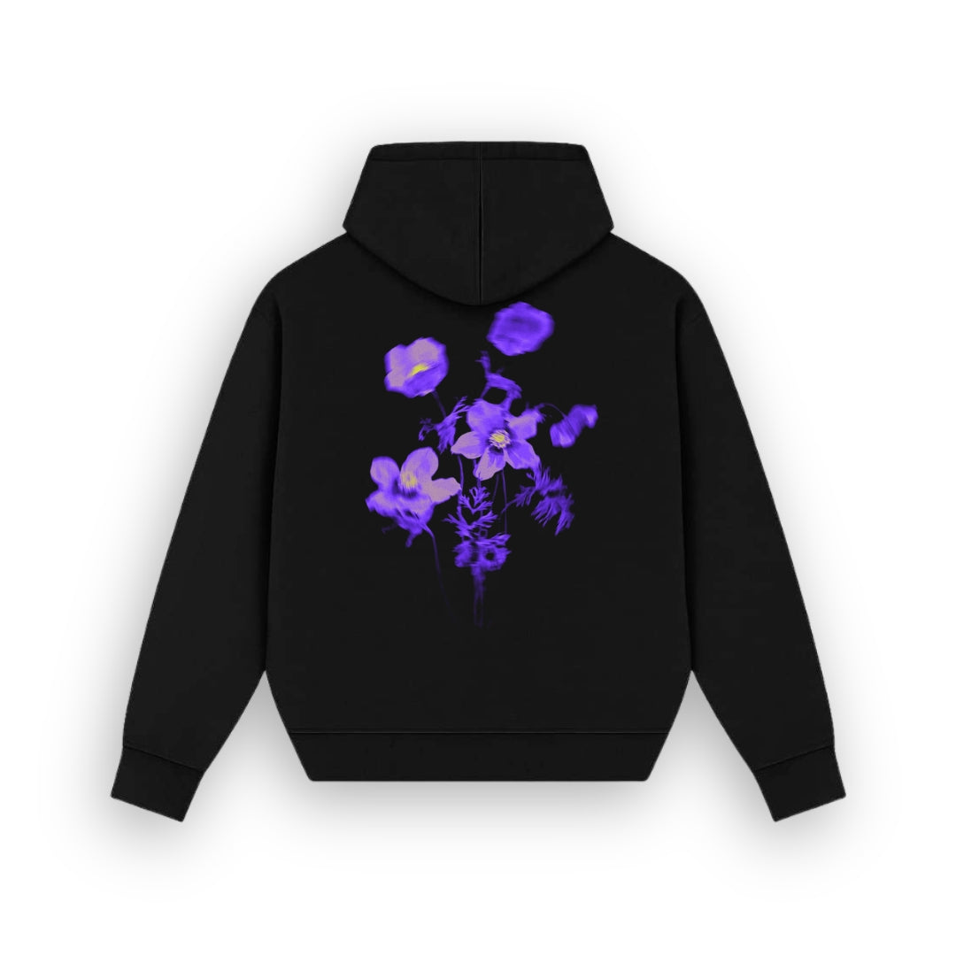 Purple Bloom Hoodie