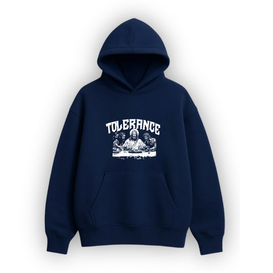 Tolerance Navy Blue Hoodie
