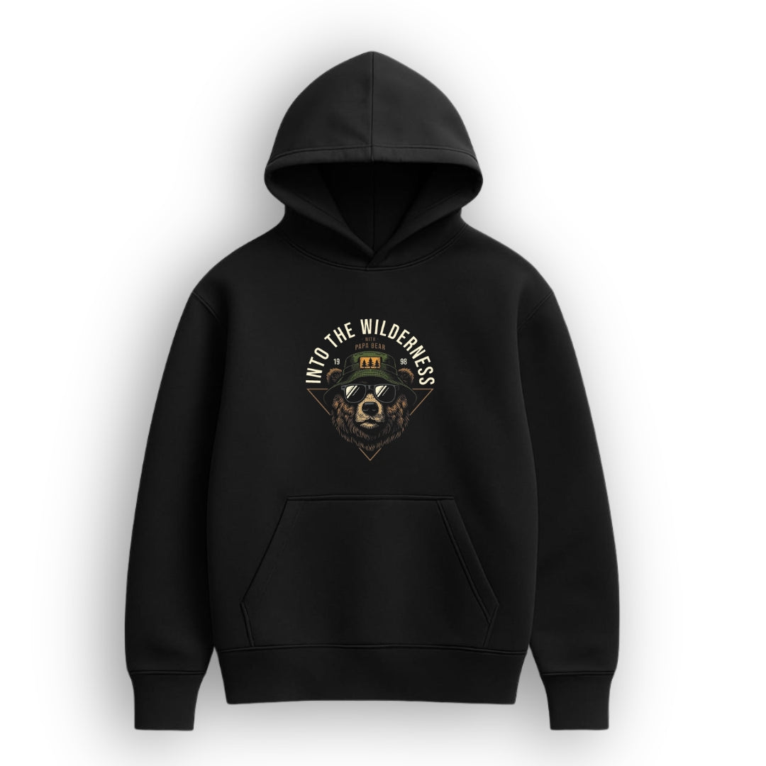 Into the Wilderness Black Hoodie