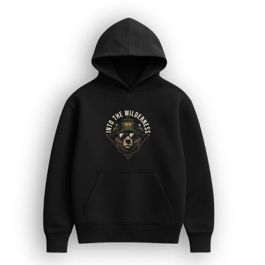 Into the Wilderness Black Hoodie