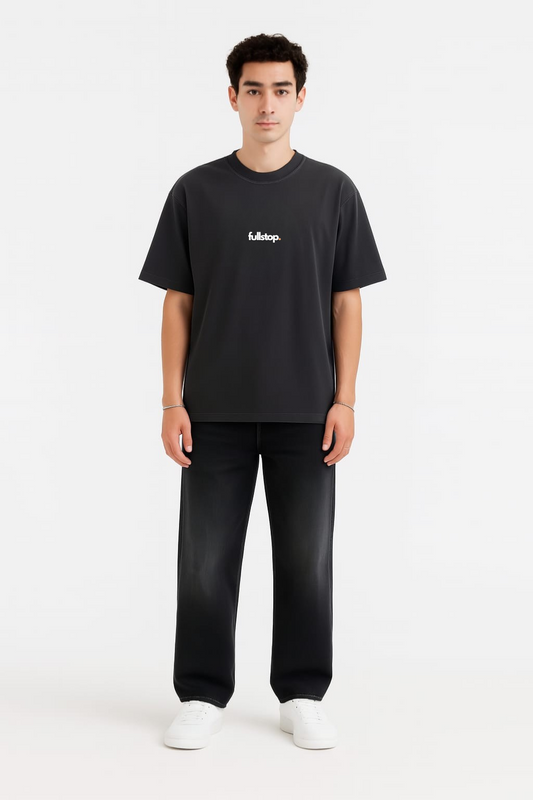 Grey Essential Oversize Tee