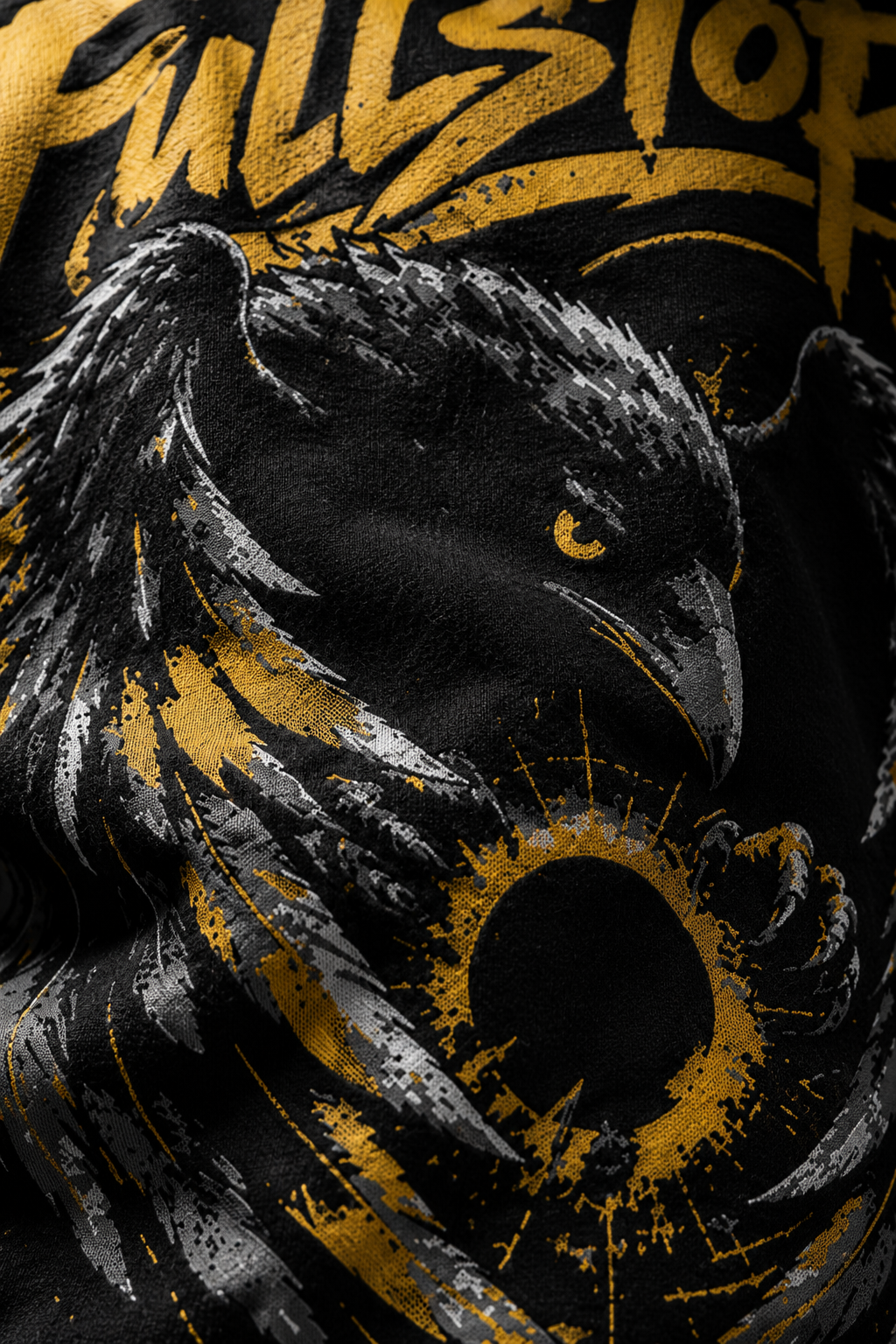 Black Final Signal Hoodie