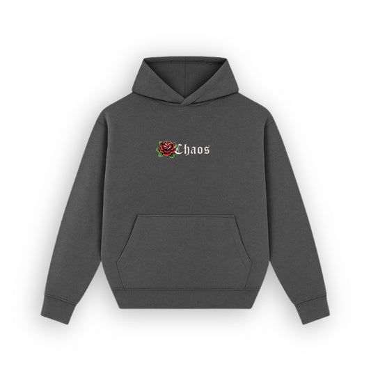 Rose Chaos Malaysian Grey Hoodies